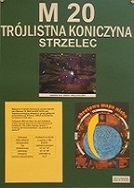 Trjlistna koniczyna Strzelec odlego 2000-9000 lat wietlnych